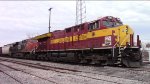 CN 3069 Wisconsin Central heritage unit tied down